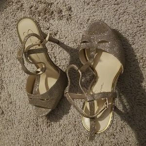 Jessica Simpson high sandals 10M
